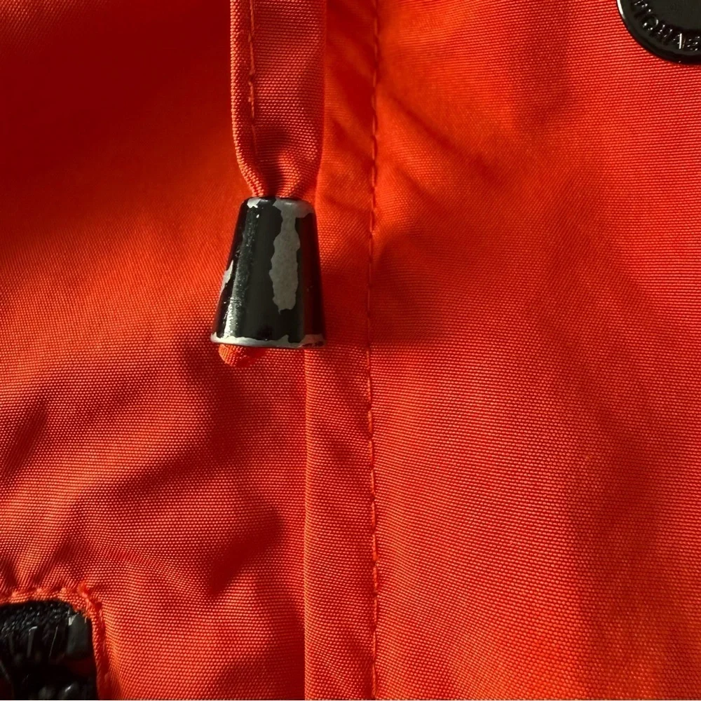 Michael Kors Vibrant Red Utility Jacket, Size S